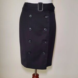 Vintage Limited OUTBACK RED Black Pencil Skirt